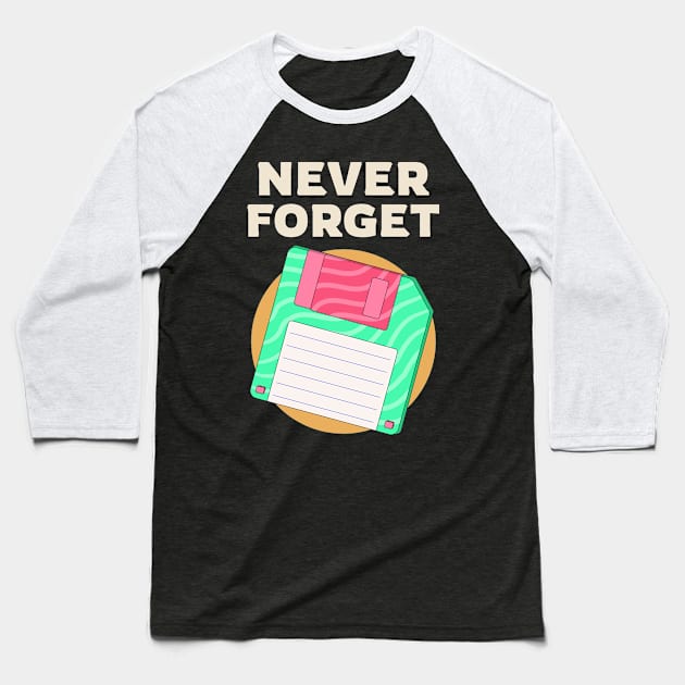 Never Forget Baseball T-Shirt by TayaDesign